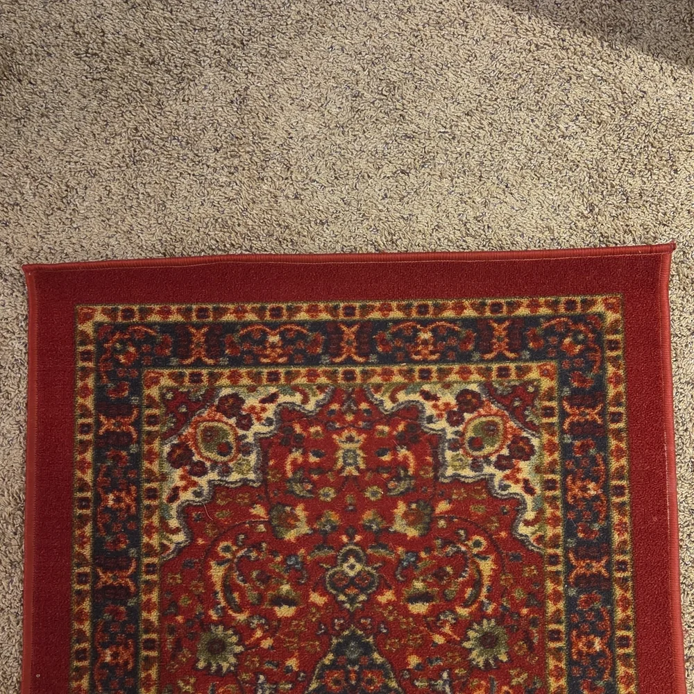 “Traditional Persian Style Runner Rug – Red Medallion Oriental 2.5 Ft X 10 Ft